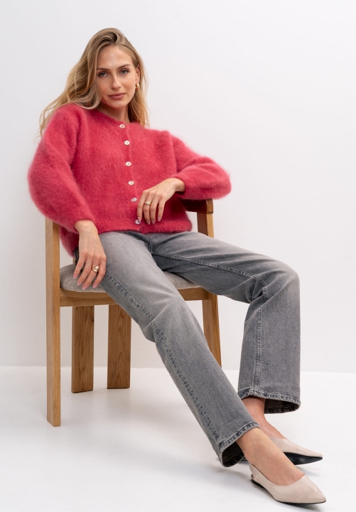 KARDIGAN SOLIN BERRY kid moher