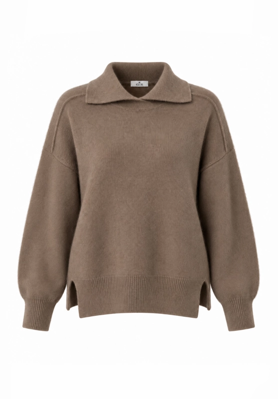 SWETER ZINO FANGO merino&angora